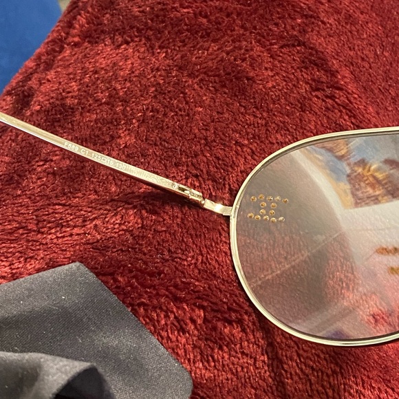 Chanel, Shield sunglasses with cc rhinestones - Picture 7 of 8